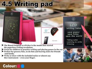 4.5" Writing Pad Electronic