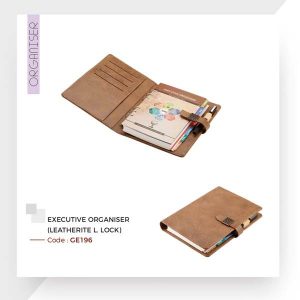 Executive Brown PU Organizer