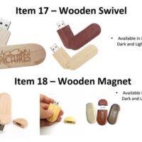 Wooden Magnet Pen Drives
