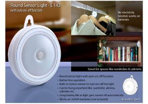 Round Sensor Light E 142