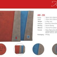 Leather Big Size Diary 2024