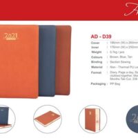 Leather Diary Pocket