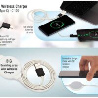 Cable With Wireless Charger C 100