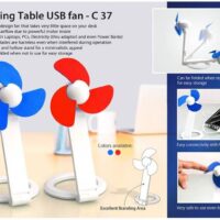Folding Table USB Fan C 37