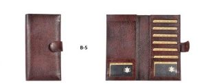 Tan Leather Passport Holder