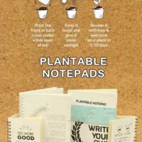 Plantable  Notepads