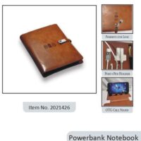 Power Bank Notebook Diary