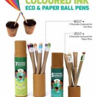 Plantable  Eco Paper Ball Pens