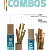 Plantable  Paper Pen Pencils Combos
