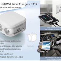 Dual USB Wall Car Charger