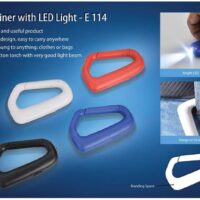Carabiner With LED Light