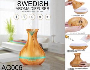 Swedish Aroma Diffuser Lamp