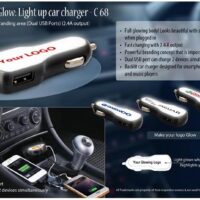 Light Up Car Charger C 68