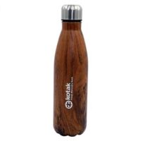 Wooden Finish Flask