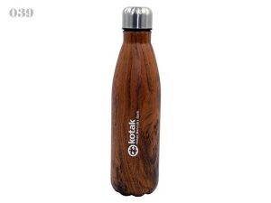 Wooden Finish Flask