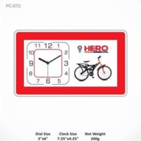 Hero Cycle Table Clocks