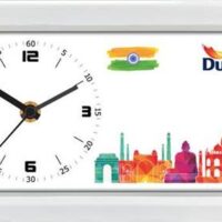 Dulux Table Clock With Printing