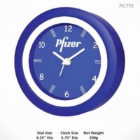 Pfizer Rounc Table Clock