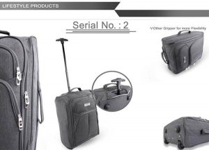 Travel Stroller With Embroidery