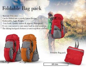 Foldable Bag Packs