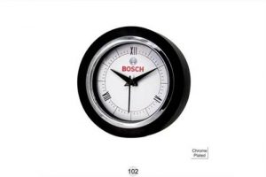 Black Round table Clock