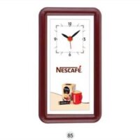 Nescafe Long Clock