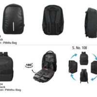 Black Stylish Laptop Backpacks
