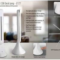 E 177 Folding COB Desk Lamps
