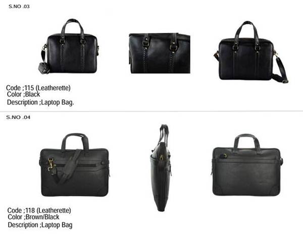 Deep Cut Genuine Corporate Gifting Leather Office Briefcase With Custo