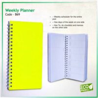 Weekly Planner Customized