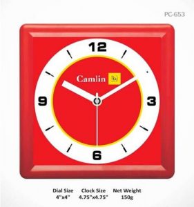 Camlin Red Clock
