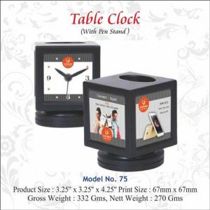 Desk Top Table Clocks