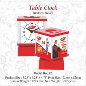 Rotating Table Clock