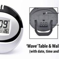 Wave Table & Wall Clock A 107