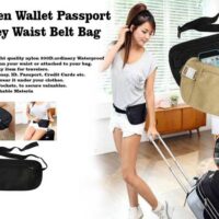 Wallet Passport Money Waist Belt Bag