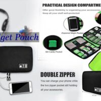 Gadget pouch For Chargers , Wires