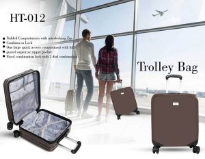 Leather Laptop Trolley Bags 802