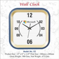 Microsoft Wall Clock