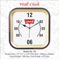 Levis Wall Clock