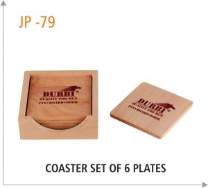 Wooden MDF Coaster Sets