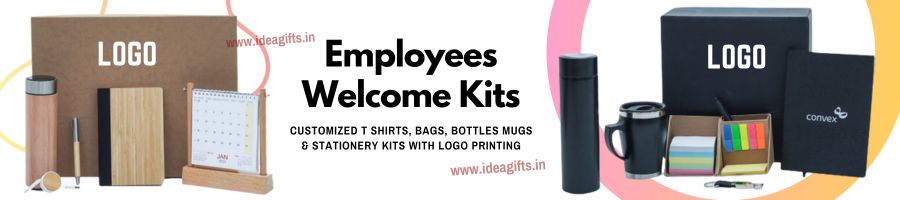 Welcome Kits For Employees with Branding