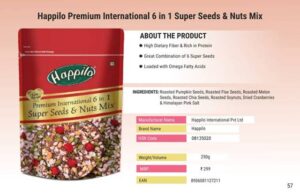 Happilo Almonds 500g