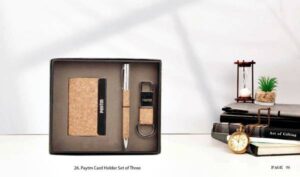 Pen Set With Card Holder With Logo