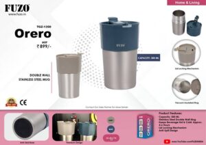 Fuzo Orero Double Walls Steel Mug