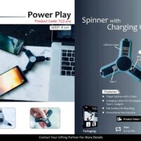 Fuzo Power Play Spinner With Charging Cable