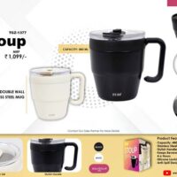 Fuzo Stoup Double Wall Steel Mug