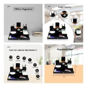 Multi-Functional Wooden Pen Stand