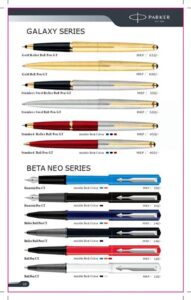 Parker Galaxy Stainless Steel Roller Ball Pen