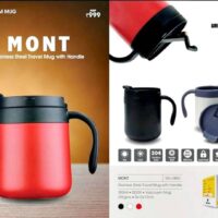 Stainless Steel Travel Mug With Handle MONT
