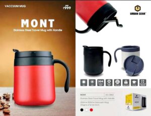 Stainless Steel Travel Mug With Handle MONT